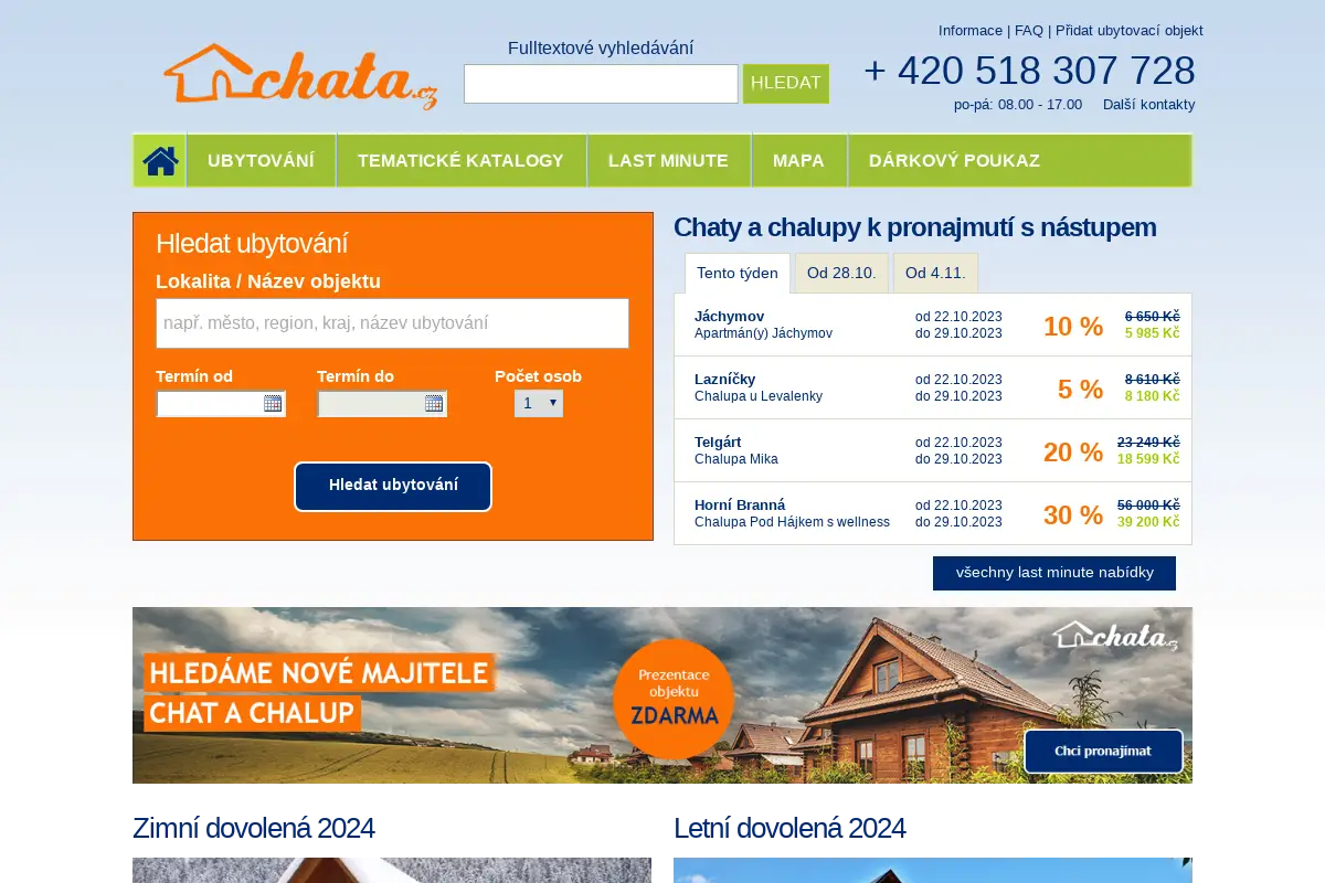 Chata.cz